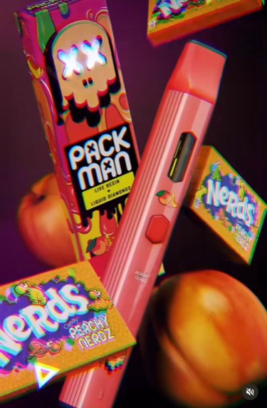 Pack Man Peachy Nerdz