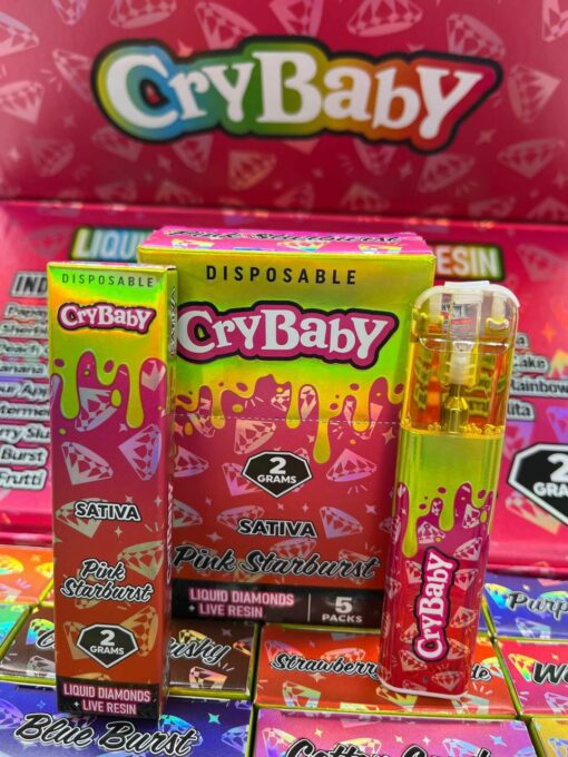 CryBaby Pink Starburst