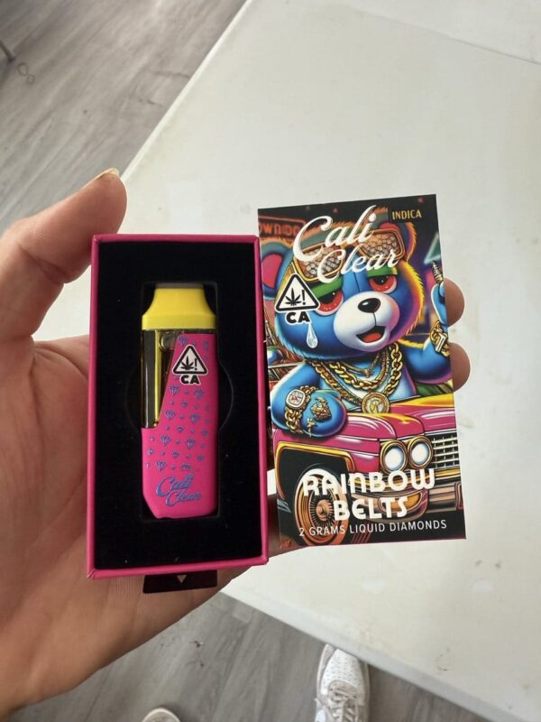 Rainbow Belts Cali Clear Disposable