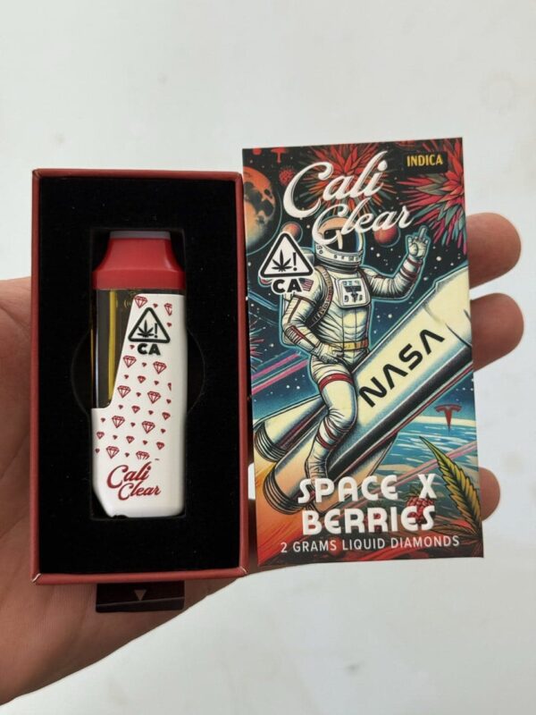Space X Berries Cali Clear Disposable