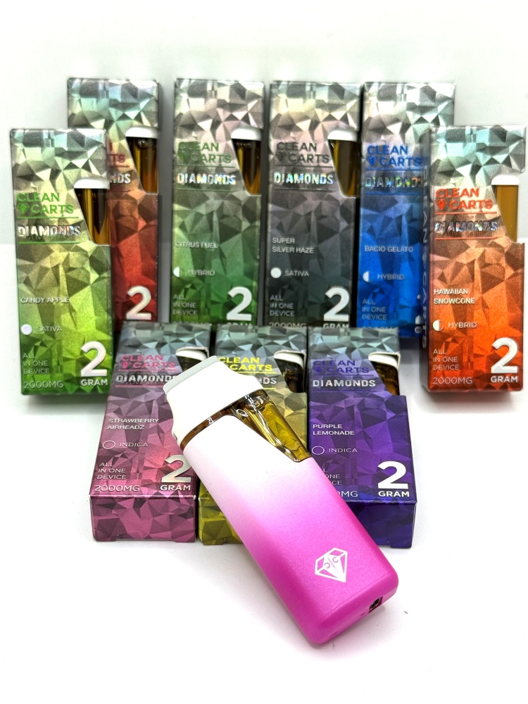 Clean Carts 2g Disposable Vape Pen